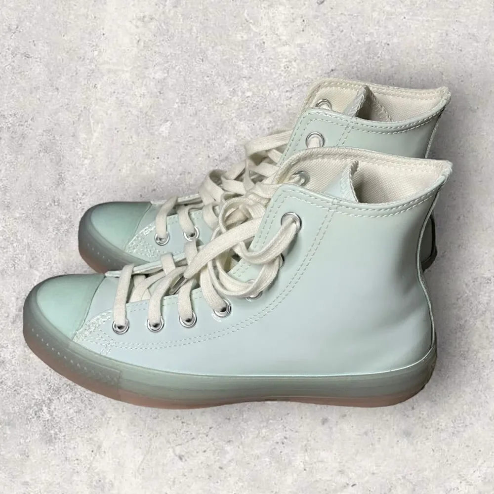 Converse All Star Chuck Taylor Teal Tint Pink Foam Sneakers - Picture 6 of 8